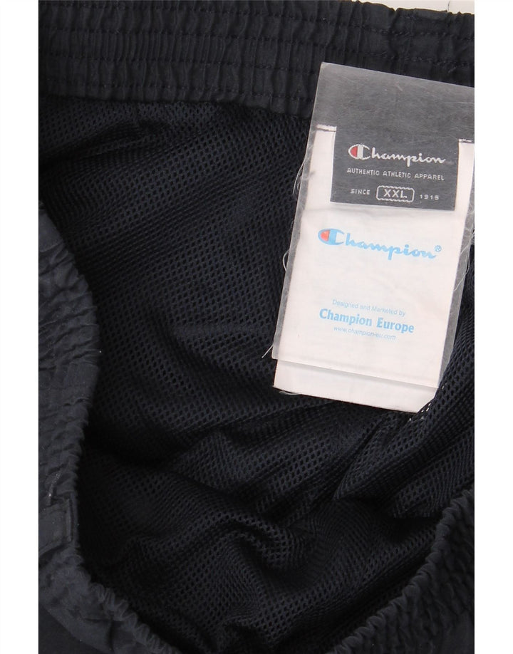 Champion Mens Tracksuit Trousers 2XL  Navy Blue Polyester