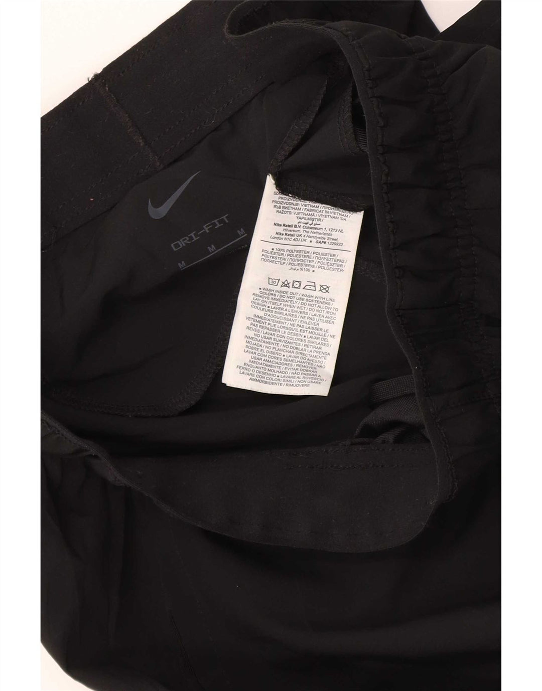 Nike Mens Dri Fit Sport Shorts Medium Black Polyester
