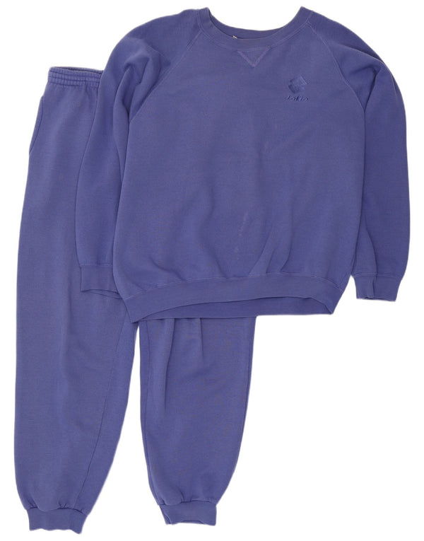 Lotto Mens Full Tracksuit Large Blue