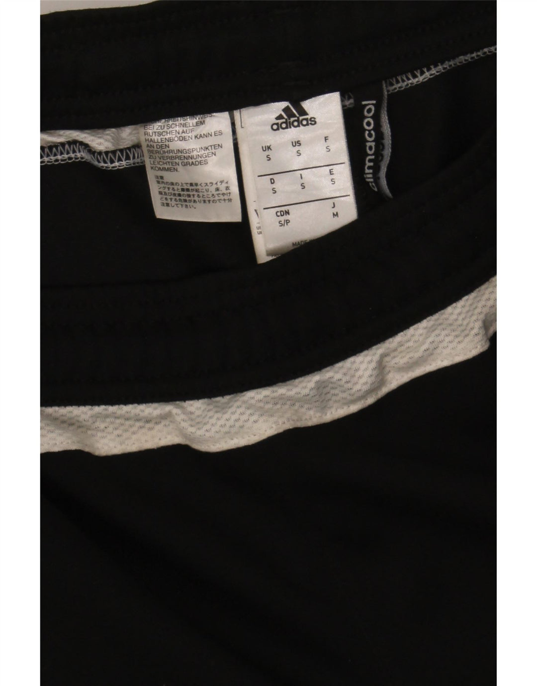 ADIDAS Womens Climacool Tracksuit Trousers UK 10 Small  Black Polyester Vintage Adidas and Second-Hand Adidas from Messina Hembry 