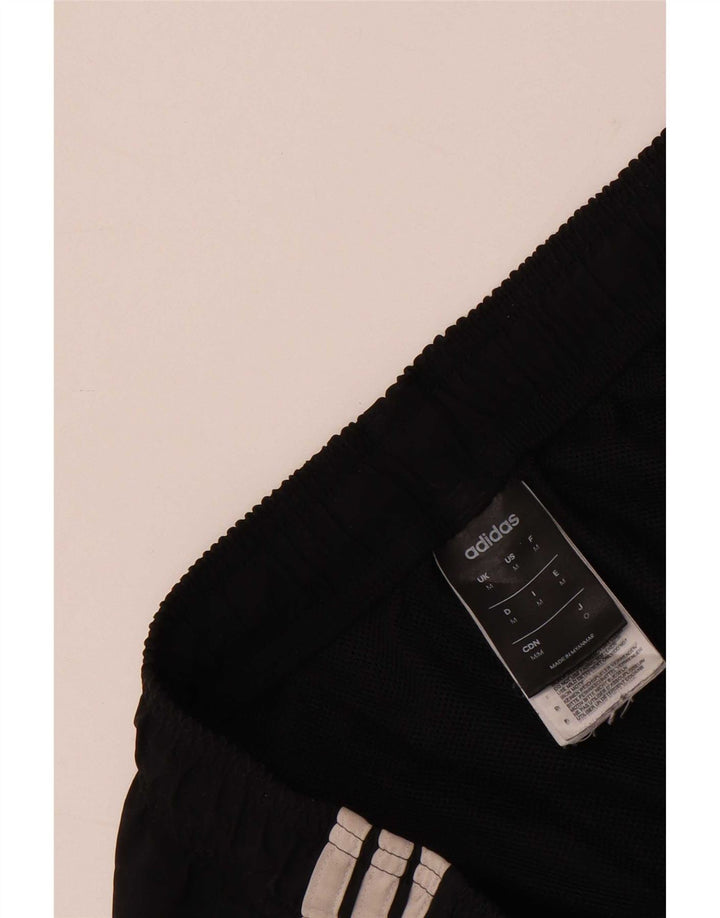Adidas Mens Sport Shorts UK 12 Medium  Black Polyester