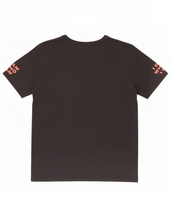 Nike Mens Dri Fit Graphic T-Shirt Top Medium Black