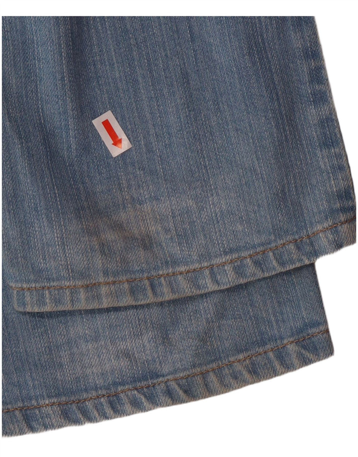 Replay Womens Slim Jeans W28 L34 Blue Cotton