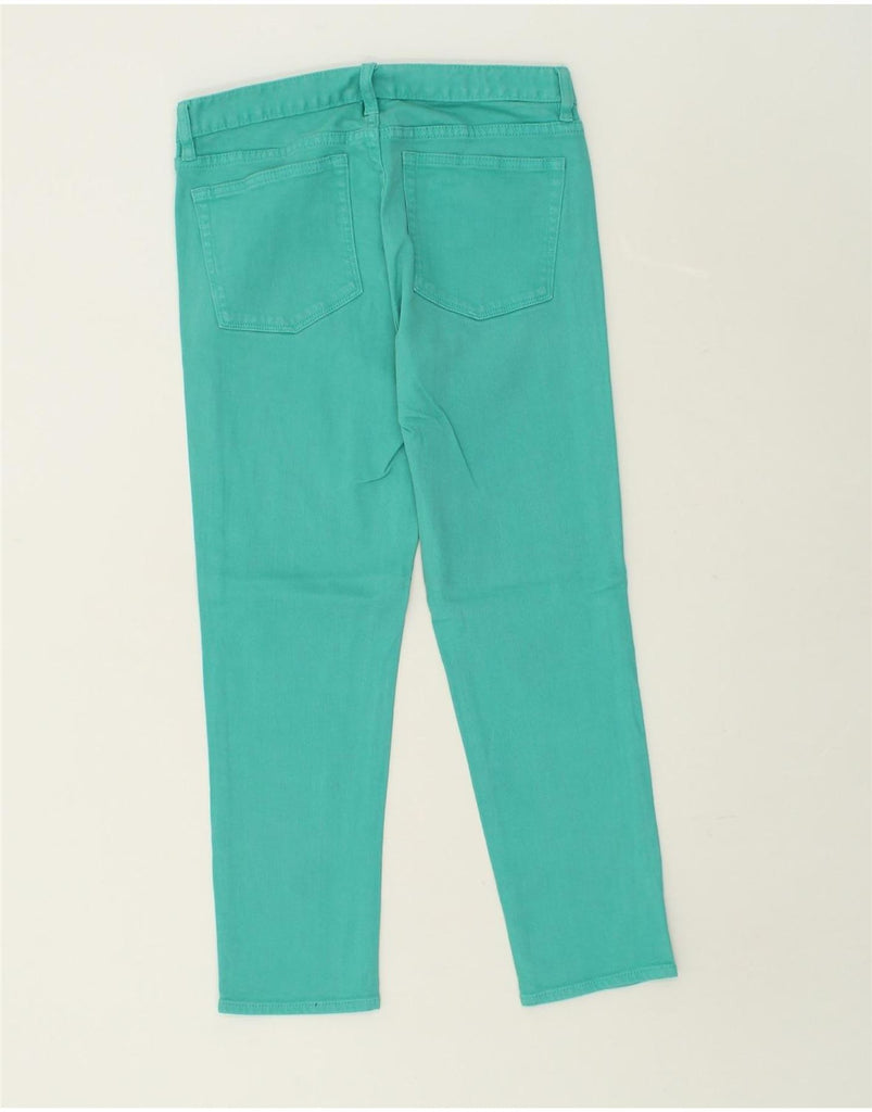 J. CREW Womens Toothpick Slim Jeans W28 L 25  Green Cotton | Vintage J. Crew | Thrift | Second-Hand J. Crew | Used Clothing | Messina Hembry 