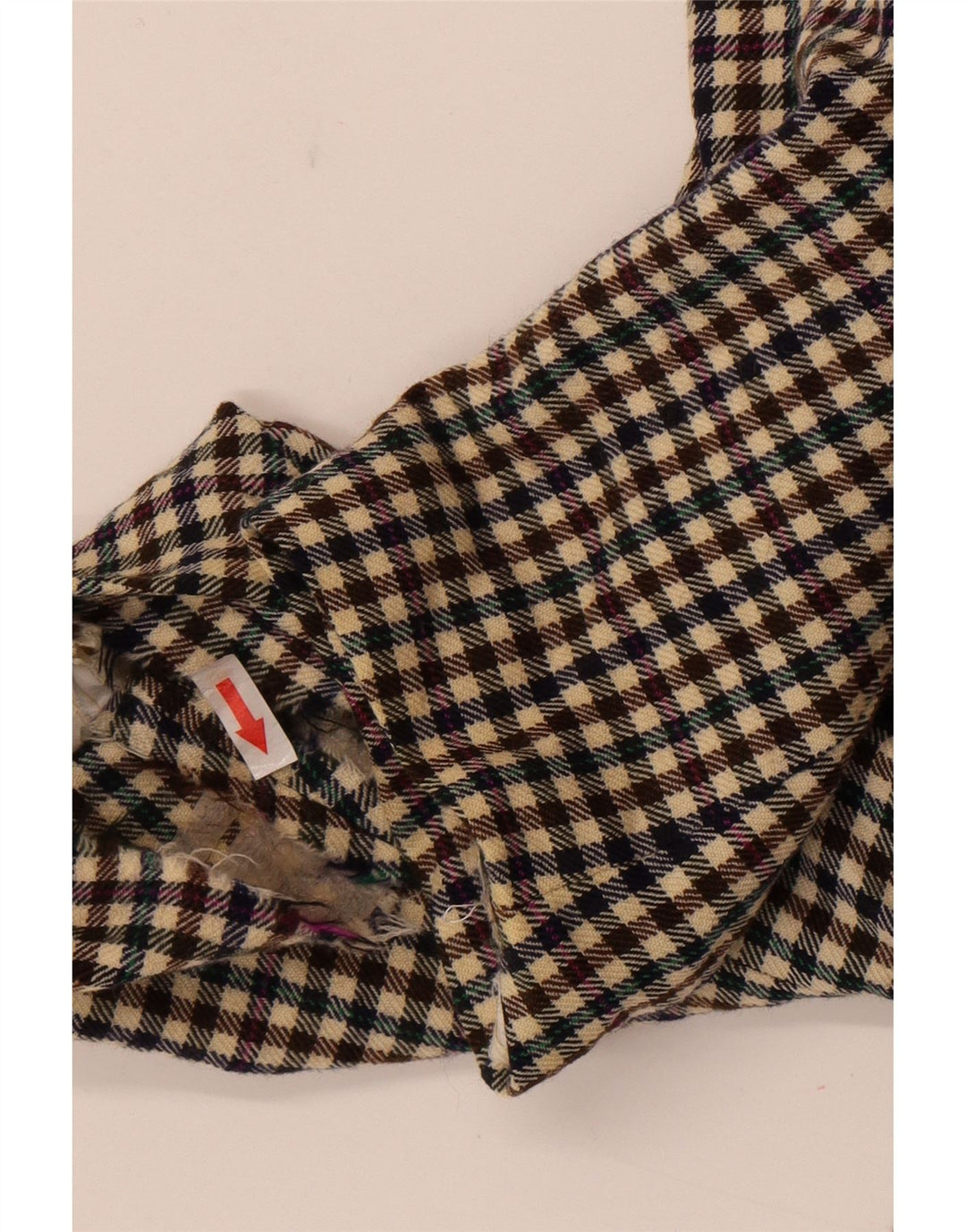 Brooksfield Mens 2 Button Blazer Jacket UK 38 Medium Multicoloured Gingham