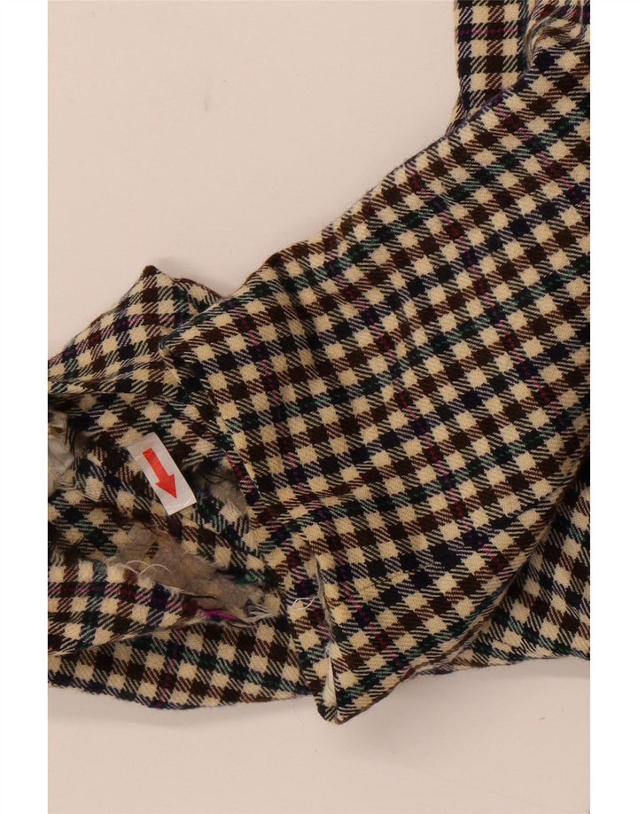 Brooksfield Mens 2 Button Blazer Jacket UK 38 Medium Multicoloured Gingham