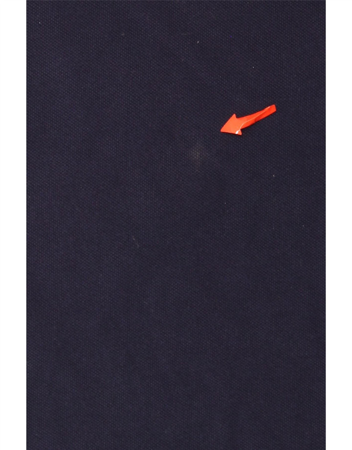 Lacoste Mens Polo Shirt Size 7 2XL Navy Blue Colourblock