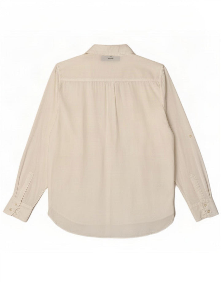 Zara Womens Shirt UK 10 Small White