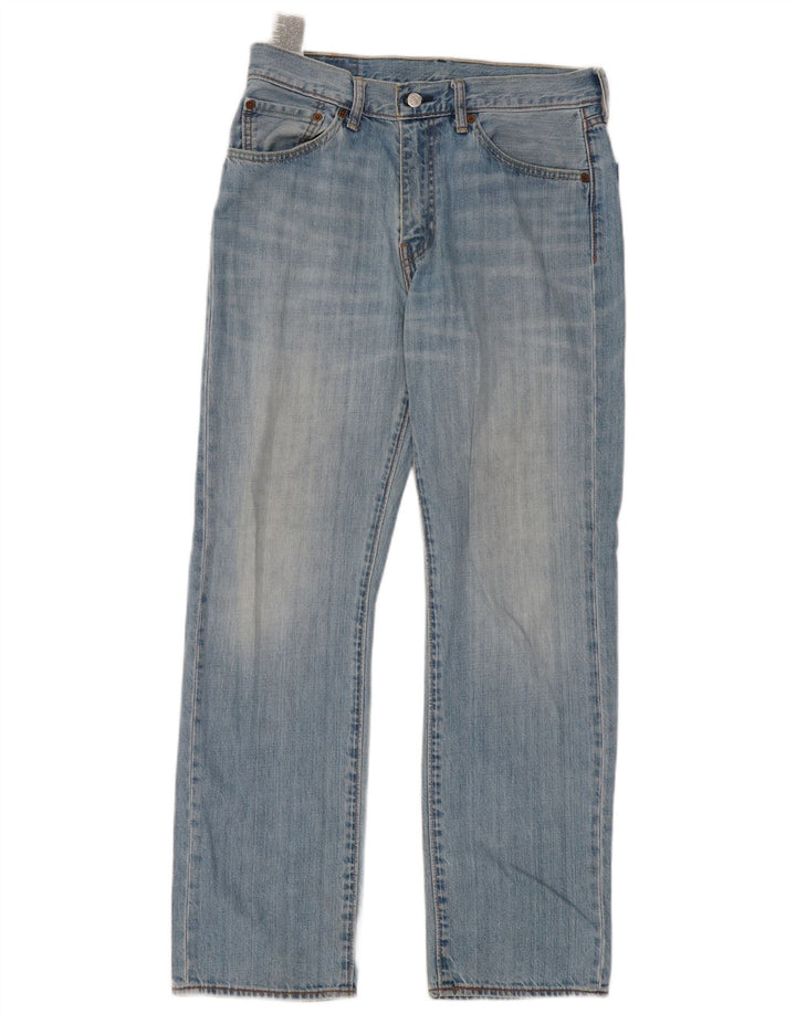 Levi's Mens 751 Straight Jeans W32 L32 Blue Cotton