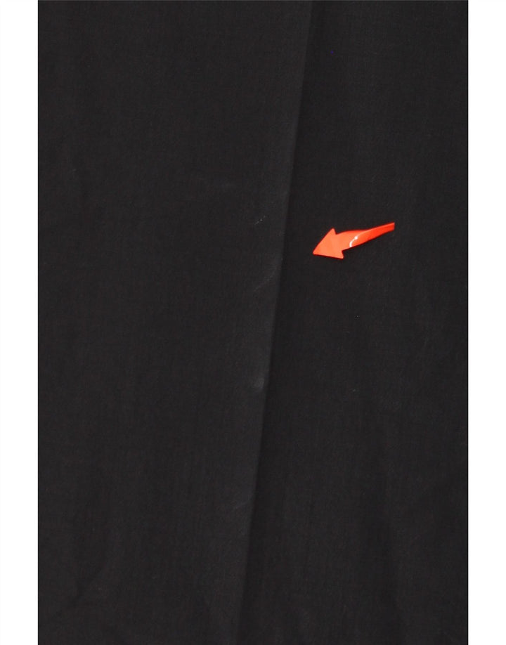 HUGO BOSS Womens Straight Suit Trousers W34 L31 Navy Blue Virgin Wool