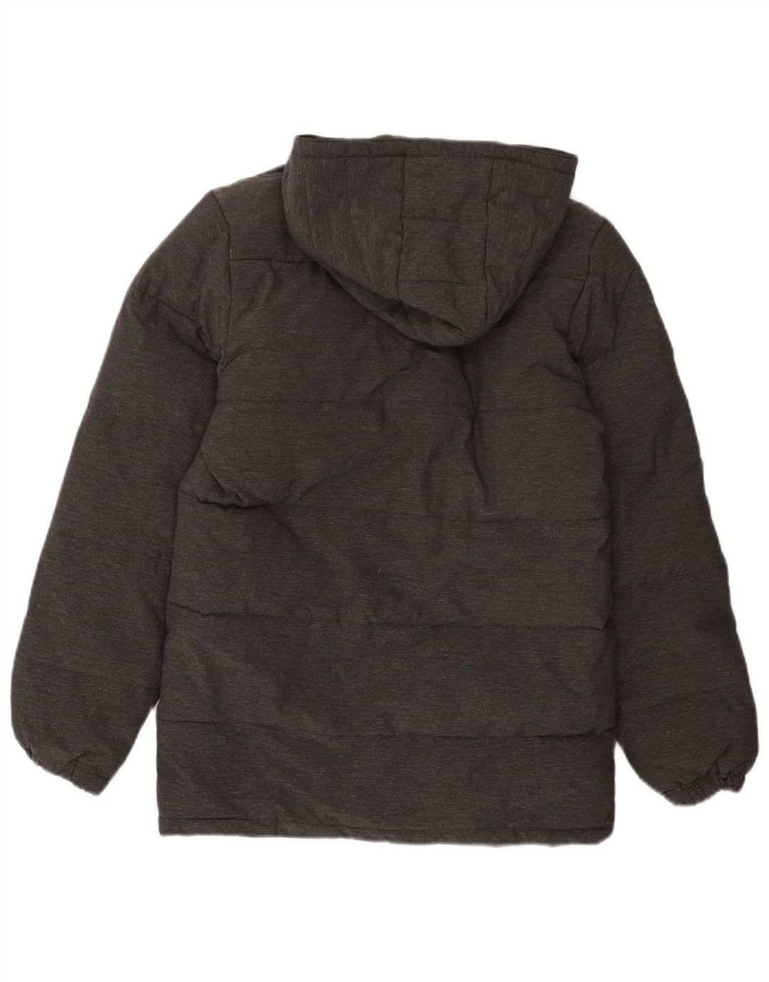 Lyle & Scott Boys Hooded Padded Jacket 14-15 Years Grey Nylon