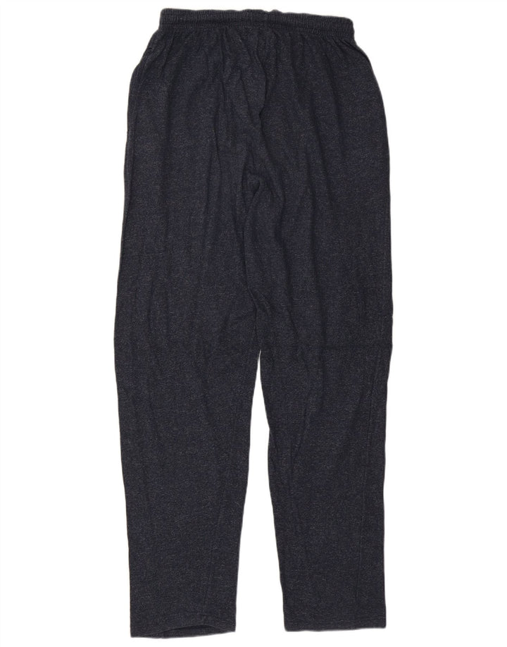 Champion Mens Tracksuit Trousers Large Navy Blue Flecked Cotton