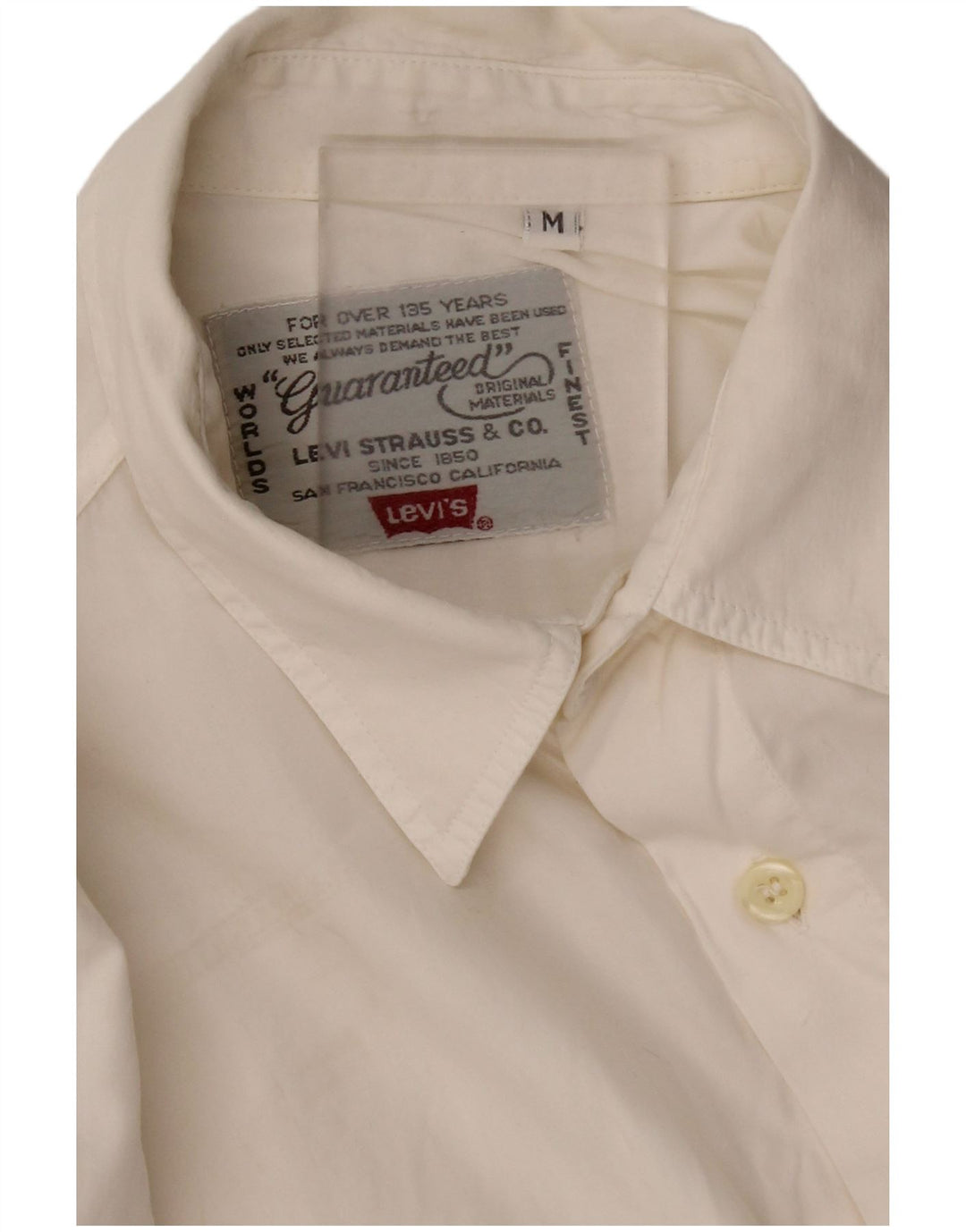 Levi's Mens Shirt Medium White