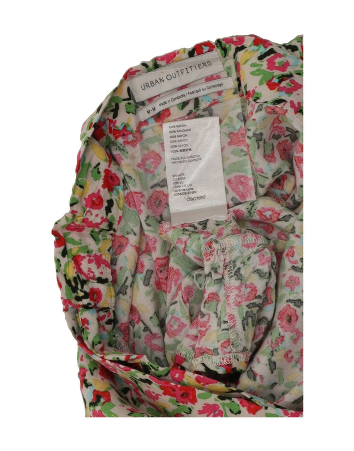 URBAN OUTFITTERS Womens Wrap Skirt Medium W26 Multicoloured Floral Rayon Vintage Urban Outfitters and Second-Hand Urban Outfitters from Messina Hembry 