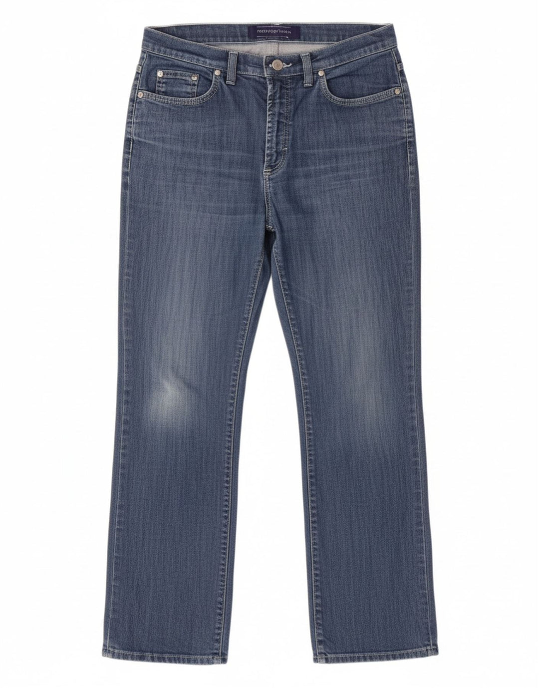 TRUSSARDI Womens Straight Jeans W29 L28 Blue Cotton