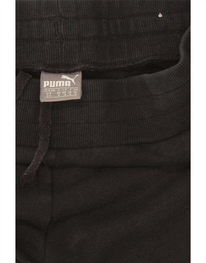 PUMA Womens Tracksuit Trousers UK 10 Small Black Cotton Vintage Puma and Second-Hand Puma from Messina Hembry 