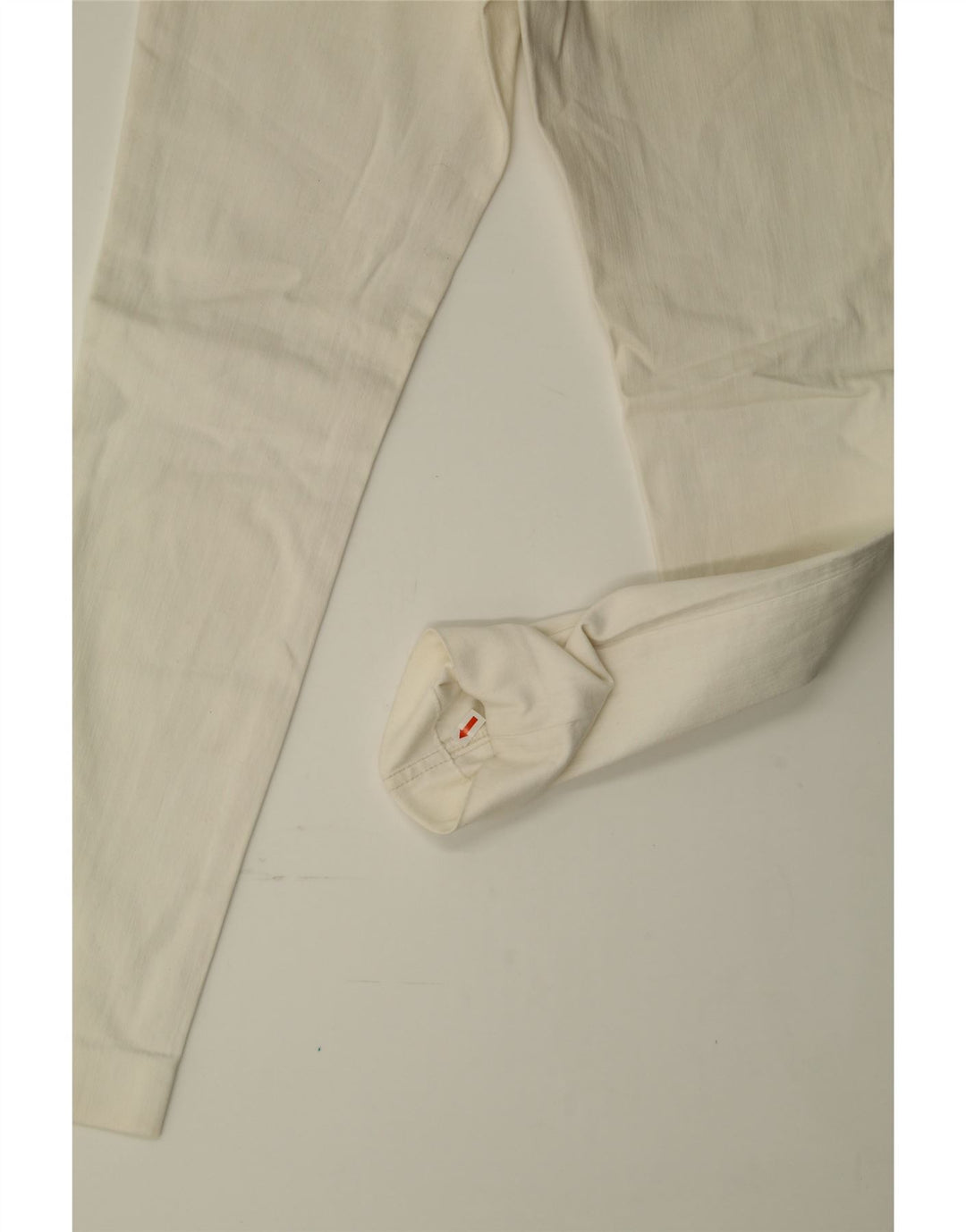 MELTIN' POT Womens Straight Jeans W24 L27 White Cotton Vintage Meltin' Pot and Second-Hand Meltin' Pot from Messina Hembry 