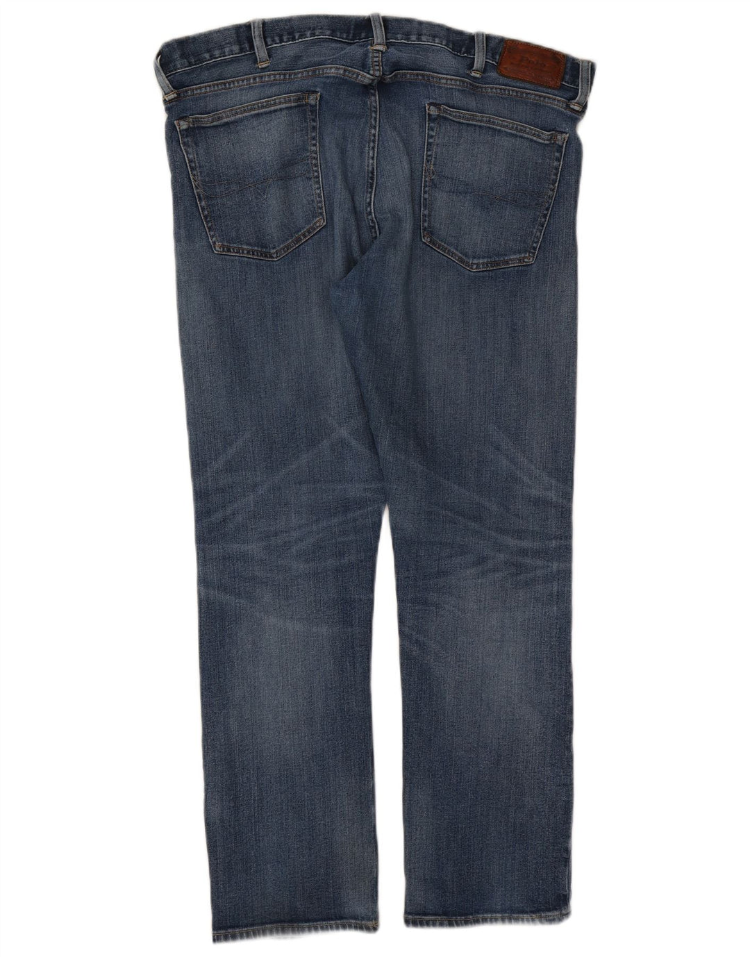 Polo Ralph Lauren Mens Straight Jeans W38 L30 Blue Cotton