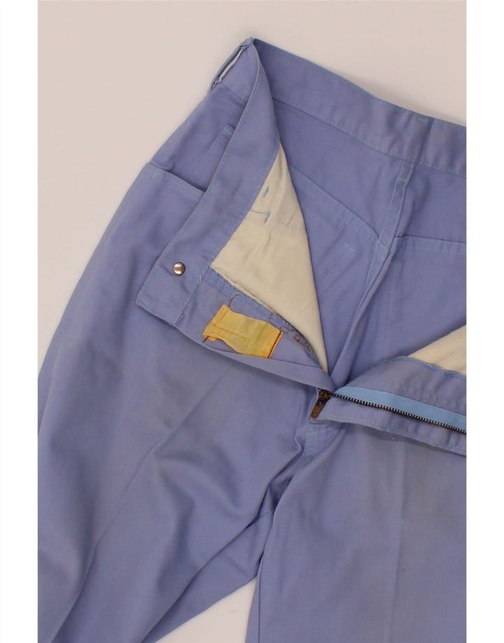 WRANGLER Womens Straight Casual Trousers  W29 L31 Blue Vintage Wrangler and Second-Hand Wrangler from Messina Hembry 