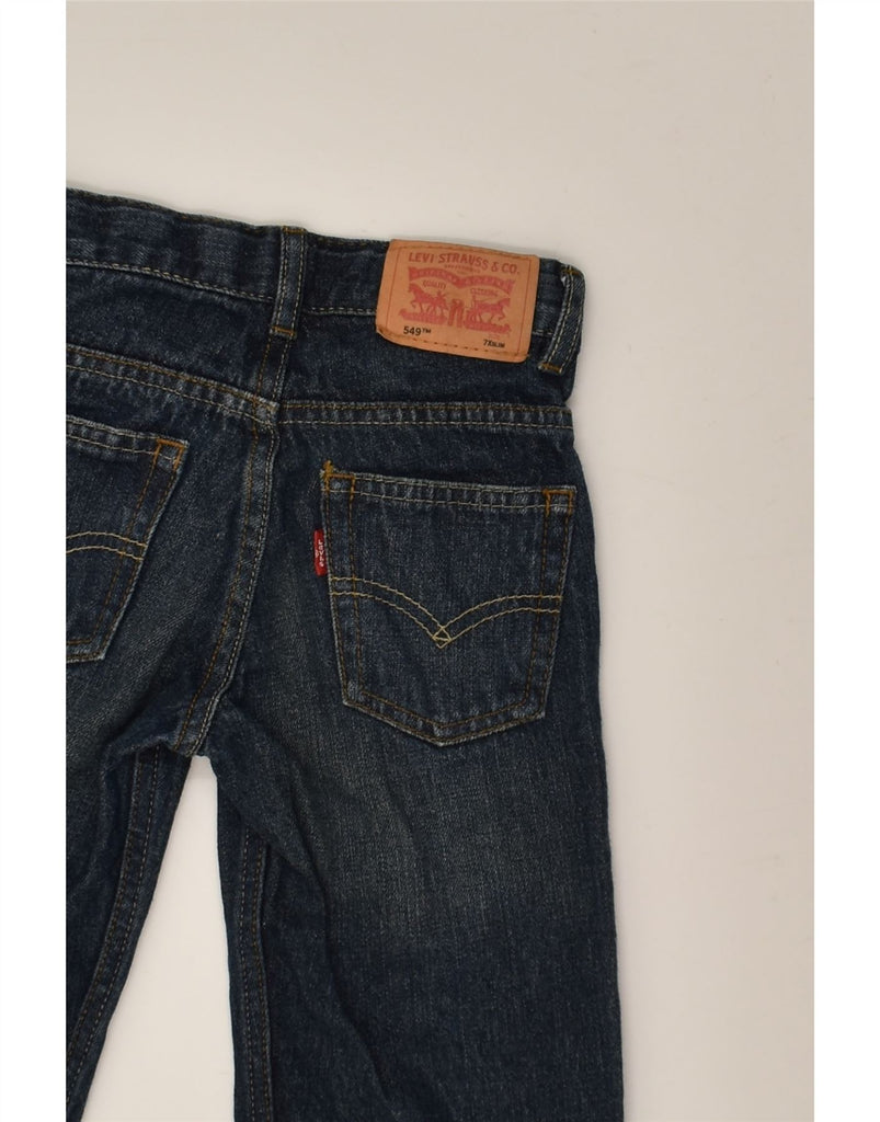 LEVI'S Boys 549 Relaxed Fit Straight Jeans 7-8 Years W22 L21  Navy Blue | Vintage Levi's | Thrift | Second-Hand Levi's | Used Clothing | Messina Hembry 