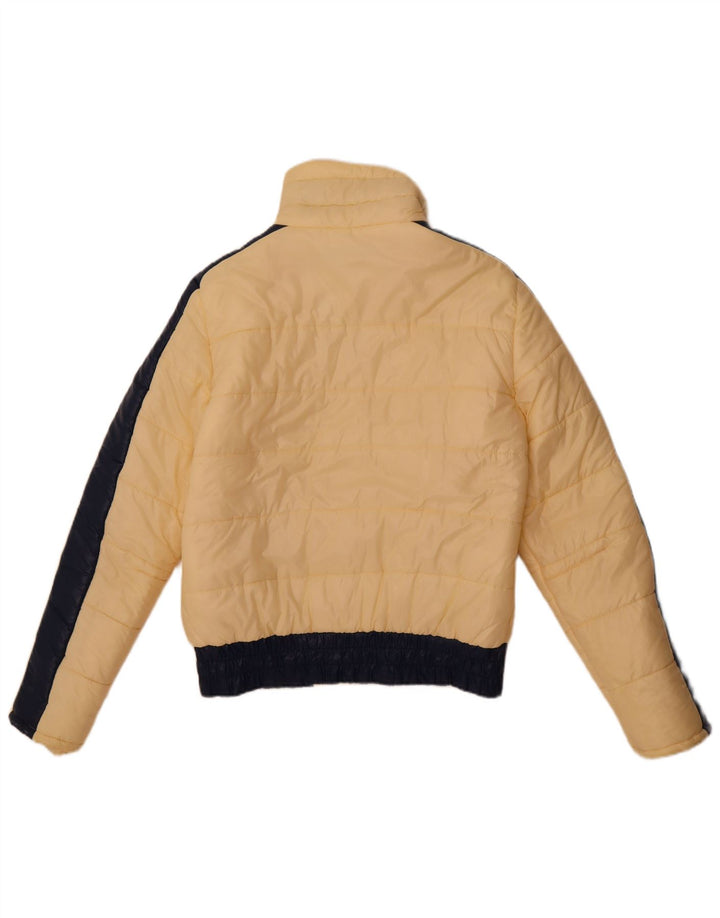 Belfe Mens Padded Jacket IT 50 Large Beige Colourblock