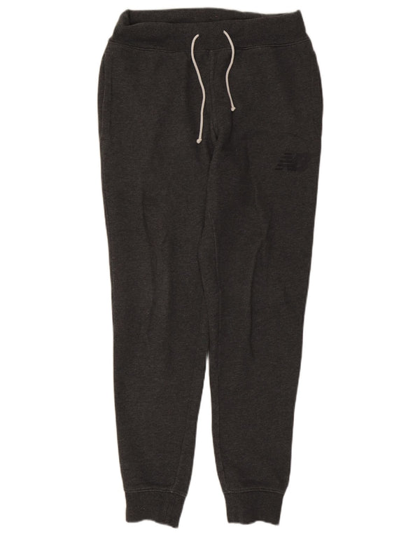 New Balance Mens Tracksuit Trousers Joggers Medium  Grey Cotton