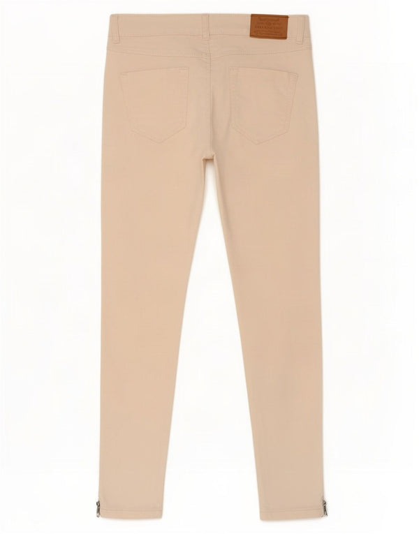 Zara Womens Skinny Jeans EU 38 Small W30 L29 Beige