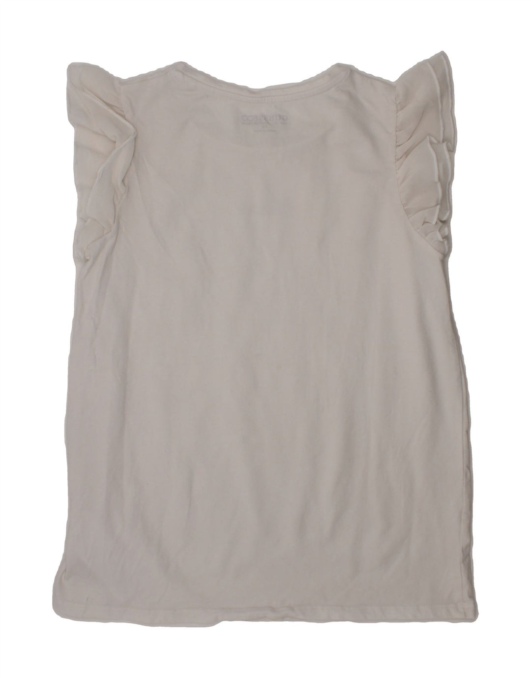 GUESS Girls Graphic Blouse Top 15-16 Years White Cotton Vintage Guess and Second-Hand Guess from Messina Hembry 