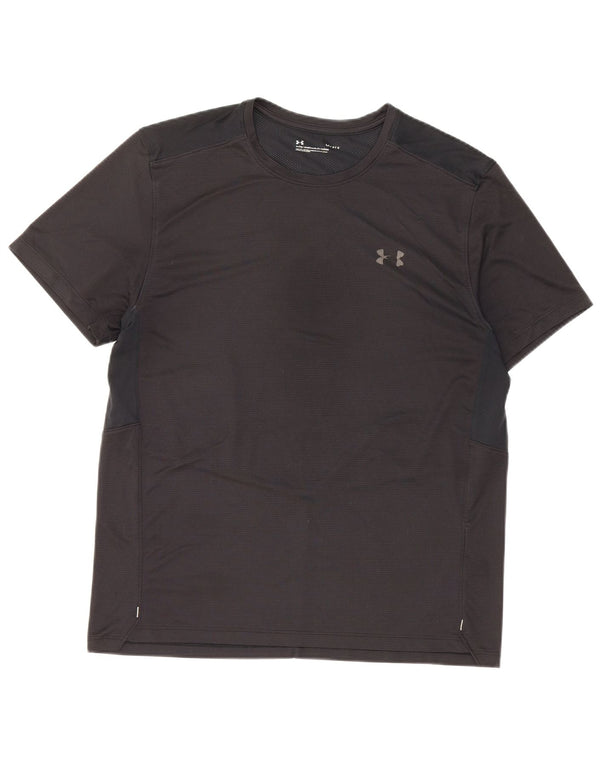 Under Armour Mens T-Shirt Top Large Black