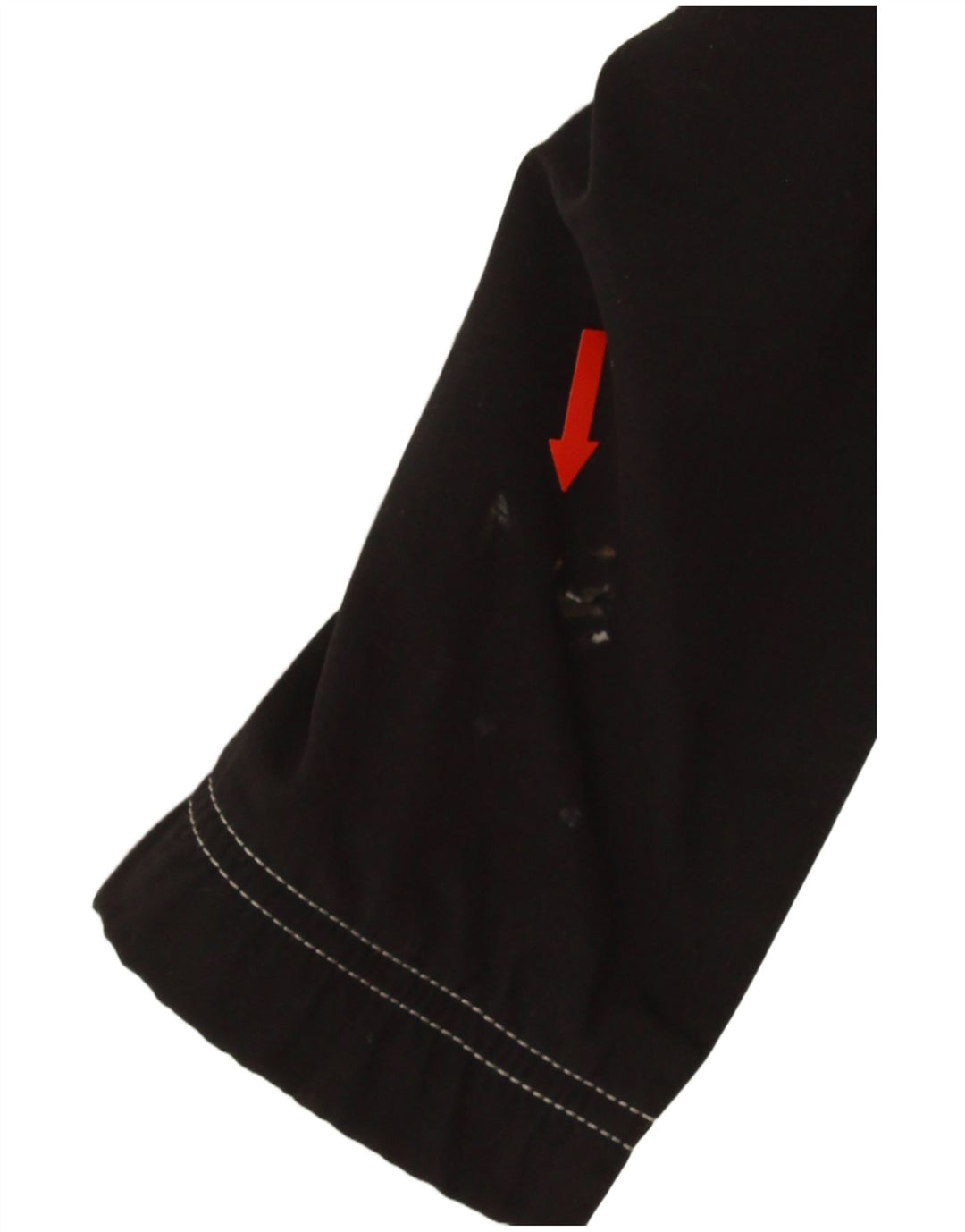 Nike Mens Tracksuit Top Jacket Medium Black Colourblock Polyester