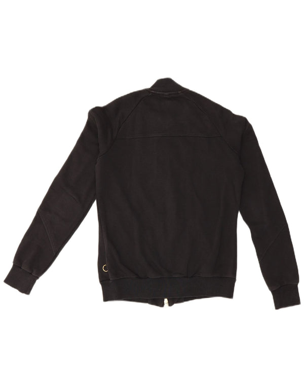 Nike Womens Tracksuit Top Jacket UK 10/12 Medium Black