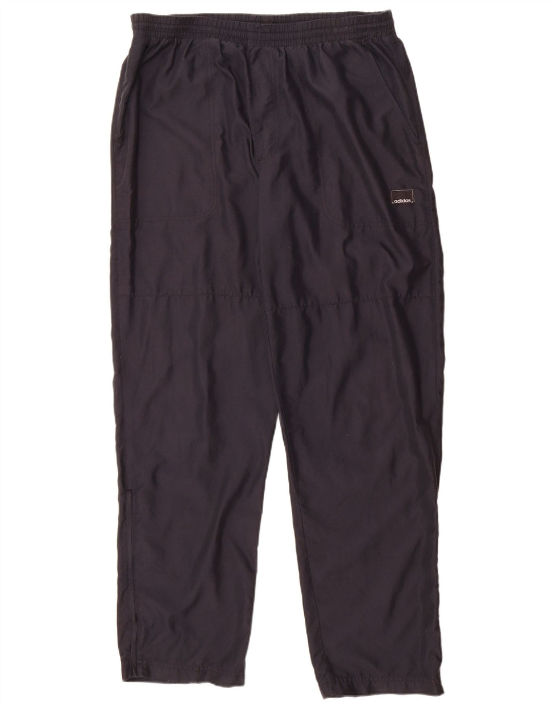 Adidas Mens Tracksuit Trousers Large  Navy Blue Polyester