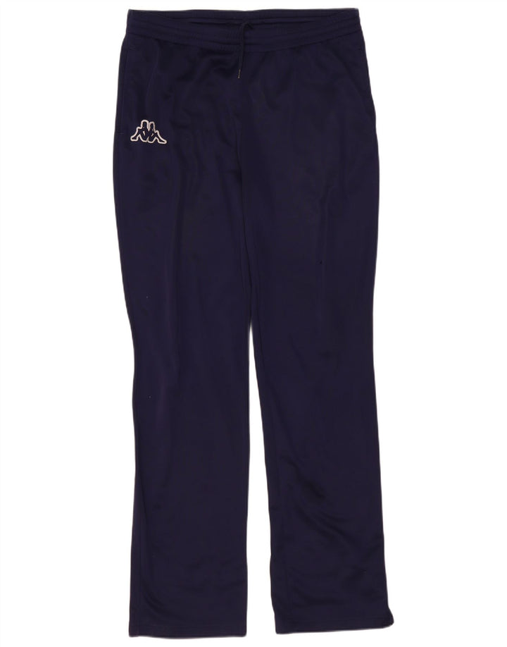 KAPPA Mens Tracksuit Trousers Large  Navy Blue Polyester