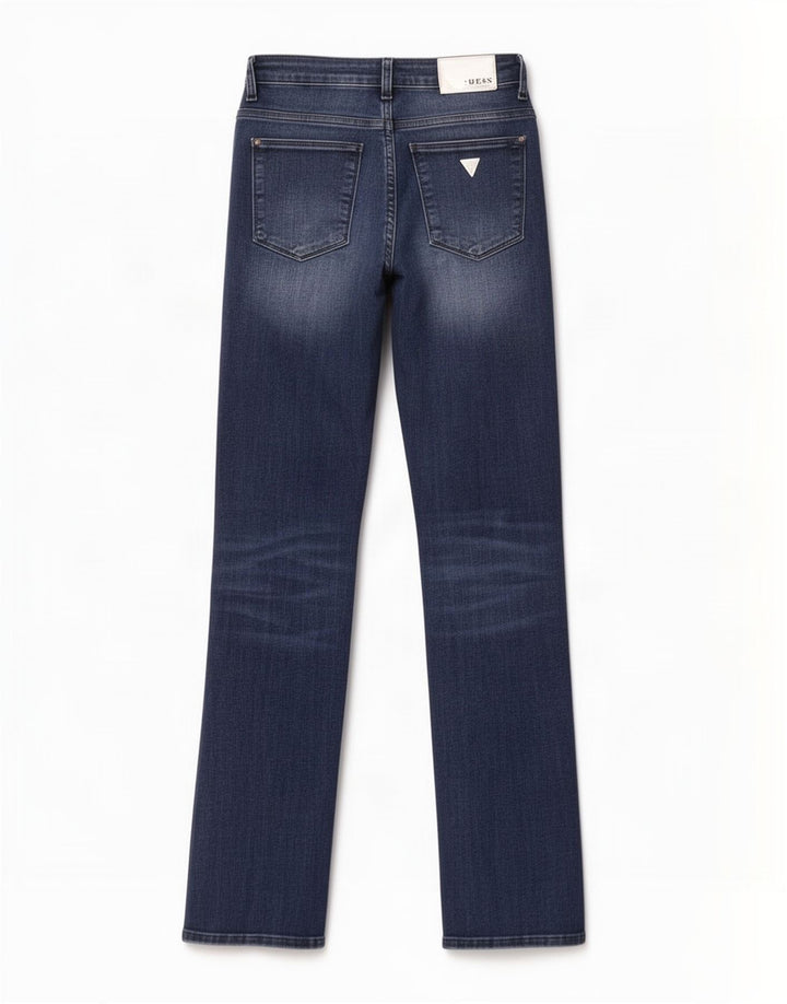 Guess Womens Sexy Straight Jeans W26 L32 Blue Polyester
