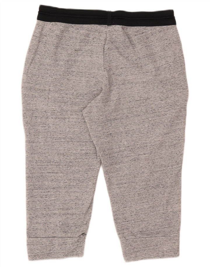Adidas Mens Capri Tracksuit Trousers Joggers Large  Grey Flecked