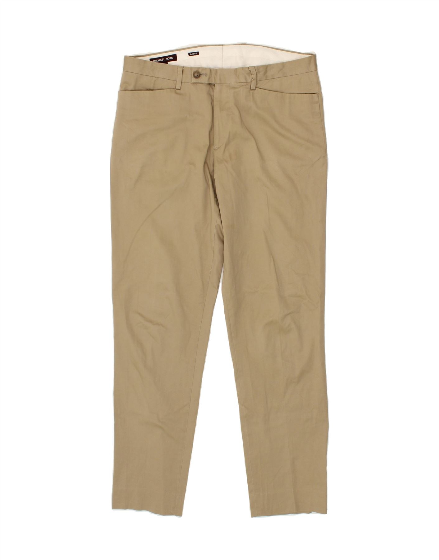 Michael kors slim fit pants deals