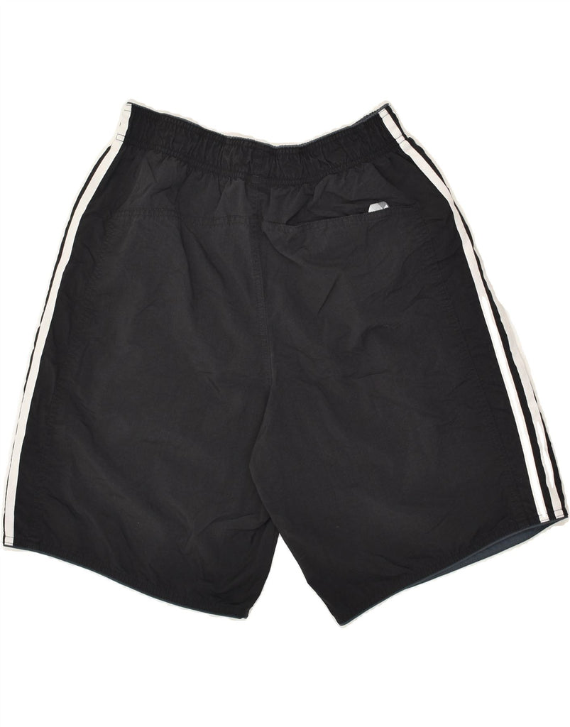 ADIDAS Mens Sport Shorts Medium Black Nylon | Vintage Adidas | Thrift | Second-Hand Adidas | Used Clothing | Messina Hembry 