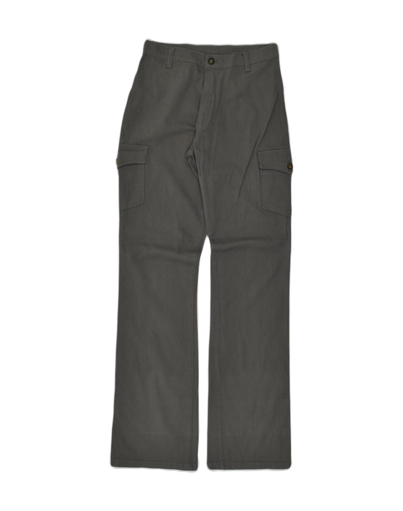 CARRERA Womens Straight Cargo Trousers W26 L33 Grey Cotton | Vintage Carrera | Thrift | Second-Hand Carrera | Used Clothing | Messina Hembry 