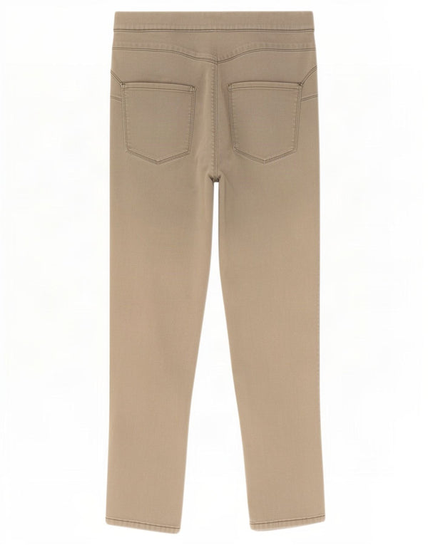 M&Co Womens Slim Jeans UK 16 Large W36 L28 Khaki Cotton
