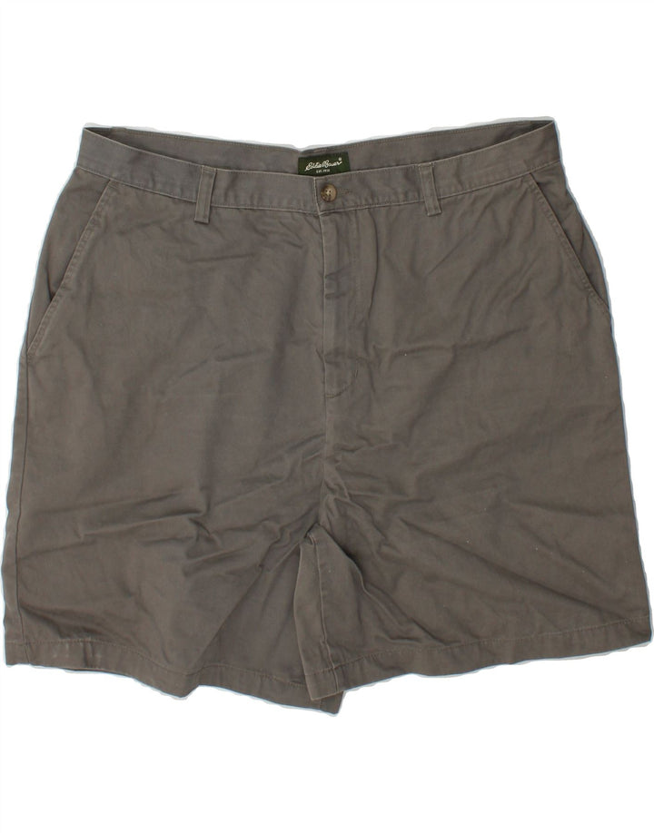 EDDIE BAUER Womens Chino Shorts US 18 2XL W38 Grey Cotton Vintage Eddie Bauer and Second-Hand Eddie Bauer from Messina Hembry 