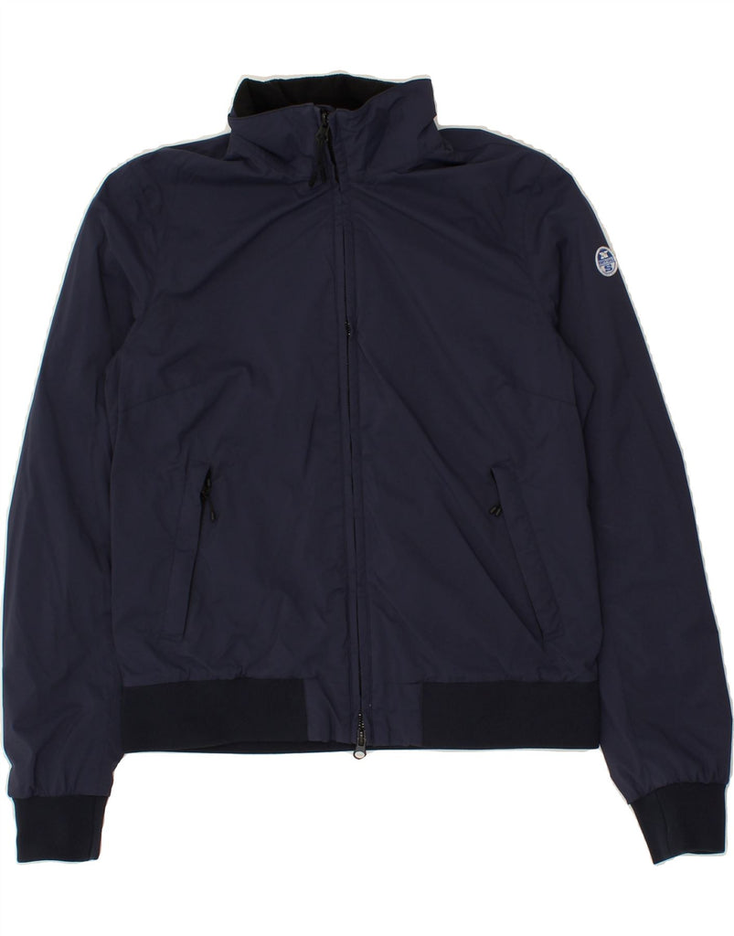 NORTH SAILS Boys Bomber Jacket 8-9 Years Small Navy Blue | Vintage North Sails | Thrift | Second-Hand North Sails | Used Clothing | Messina Hembry 