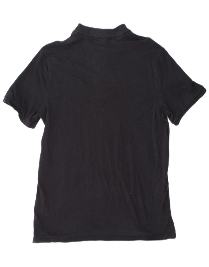 Nike Mens Polo Shirt Large Black Cotton