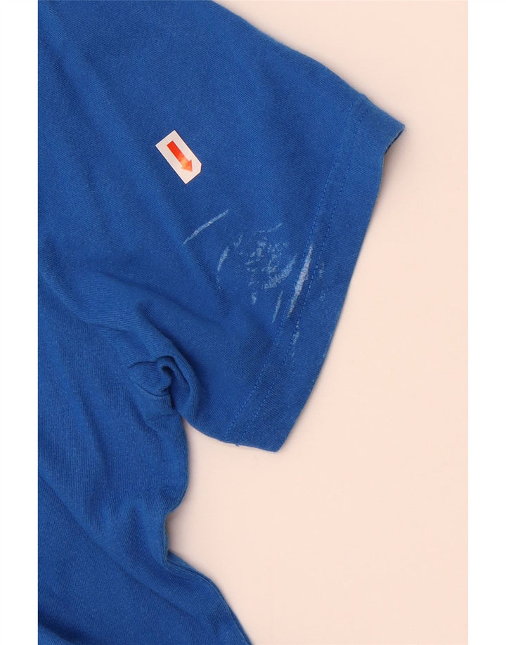 Jack Wills Mens Classic Fit T-Shirt Top Medium Blue Cotton