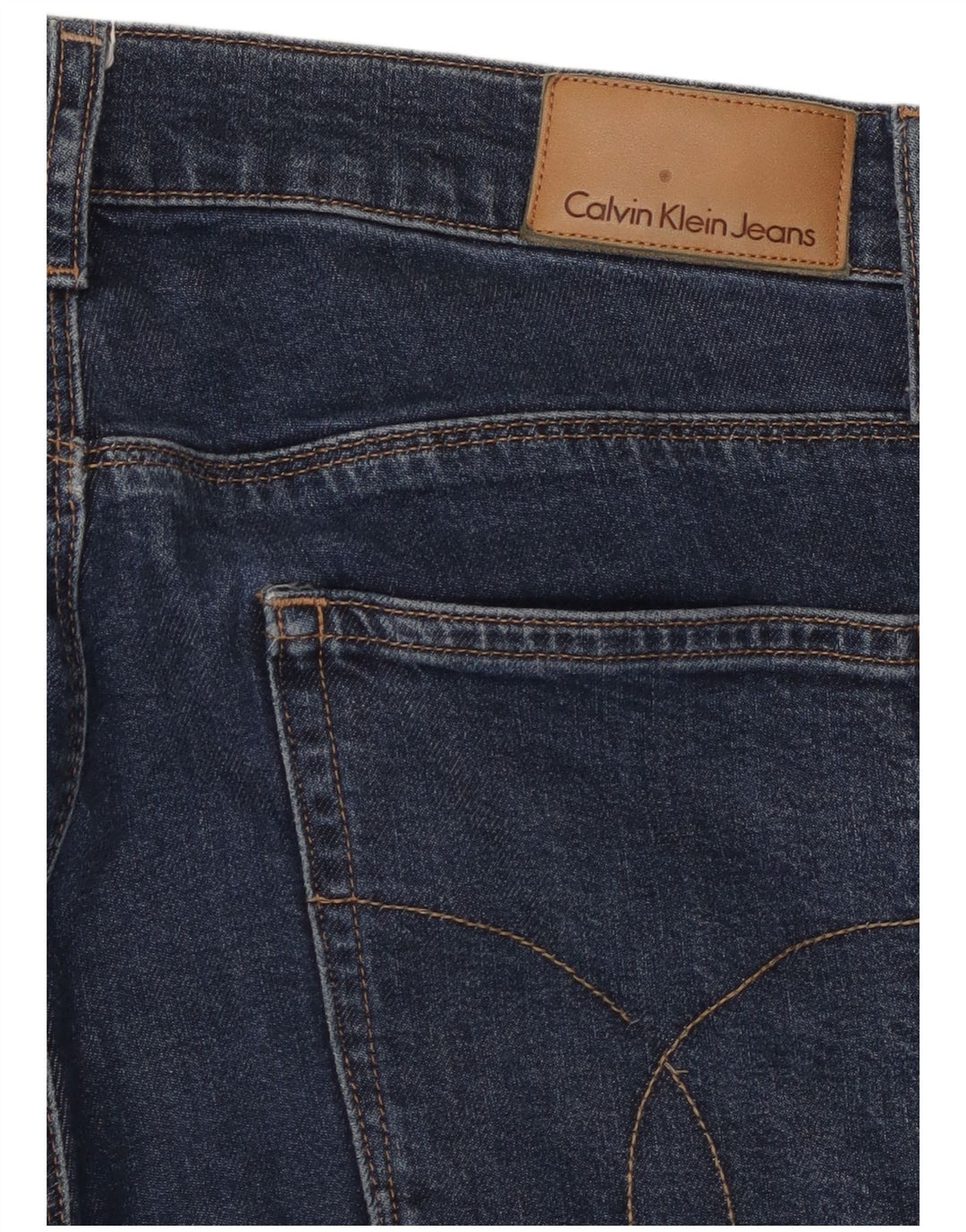 CALVIN KLEIN Womens Skinny Jeans W29 L34 Navy Blue