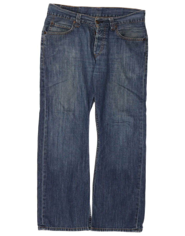 Levi's Mens 512 Bootcut Jeans W32 L30 Blue Cotton