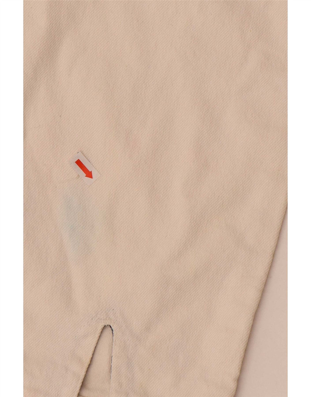 POP 84 Mens Tapered Casual Trousers W32 L29 Beige Elastane