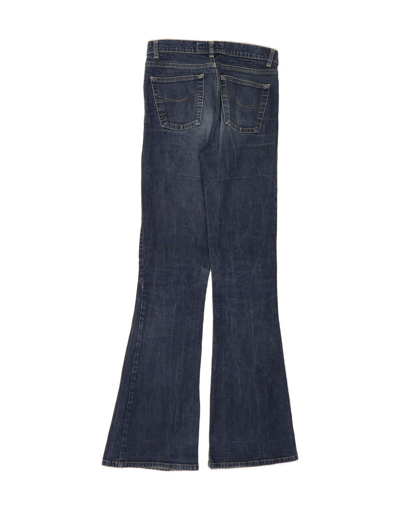 FISHBONE Womens Flared Jeans W29 L34 Blue Cotton Vintage Fishbone and Second-Hand Fishbone from Messina Hembry 