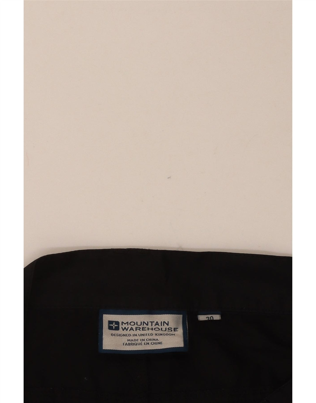 Mountain Warehouse Mens Cargo Shorts  W30 Medium Black Polyester