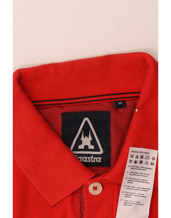Gaastra Mens Polo Shirt Medium Red Cotton