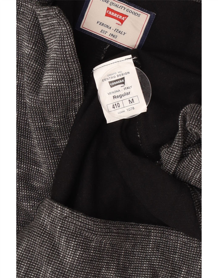 Carrera Mens 2 Button Blazer Jacket UK 38 Medium Grey Flecked Cotton